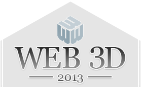 Web3D2013 Conference logo
