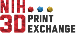 NIH 3D Print Exchange logo