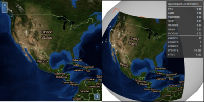 GeoWebMap innovation with X3D and OpenLayers