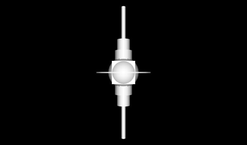 Space Station, or spark plug? You decide...