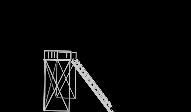 [1] PierRiser.x3d (default X3D view from 0 0 10)