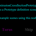 ExtrusionCrossSectionPrototype