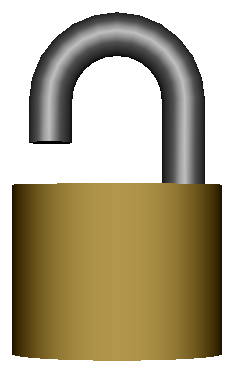 Padlock open