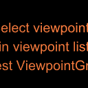 ViewpointGroupExample